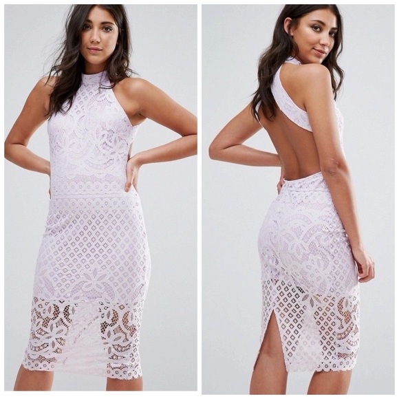ASOS Dresses & Skirts - NWT ASOS Club L Lace Midi Dress